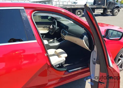 2020 BMW 330I xDrive из США, поврежденный, VIN WBA5R7C02LFH70735